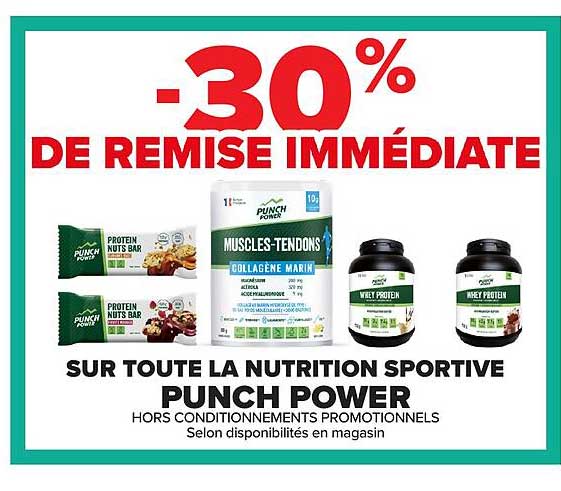-30% DE REMISE IMMÉDIATE