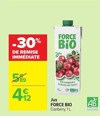 -30% DE REMISE IMMÉDIATE