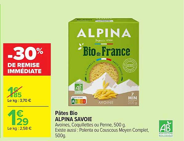 -30% DE REMISE IMMÉDIATE