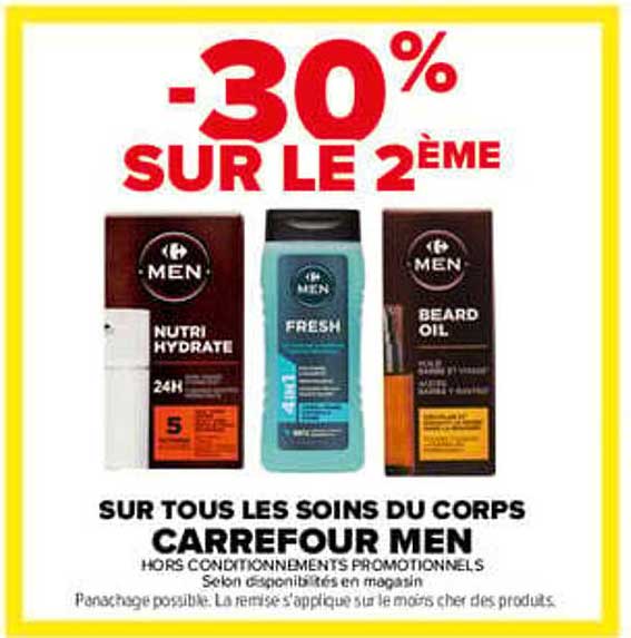 -30% SUR LE 2ÈME