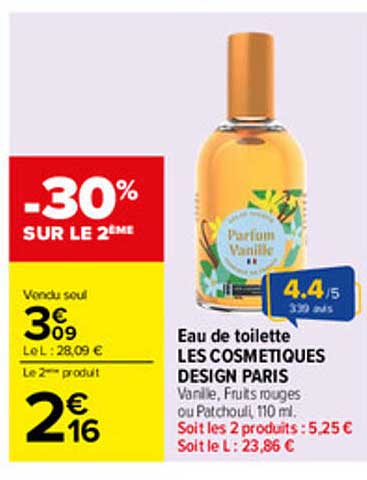 -30% SUR LE 2ÈME