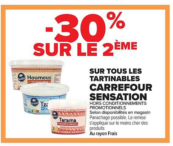 -30% SUR LE 2ÈME