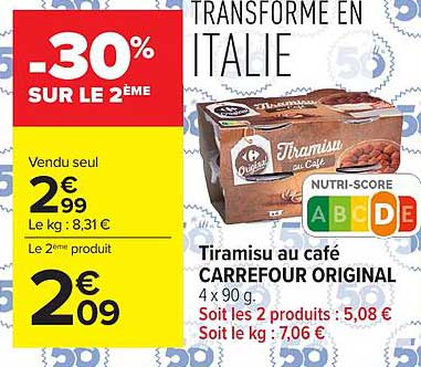 -30% SUR LE 2ème