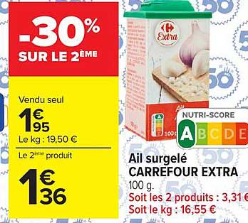 -30% SUR LE 2ÈME