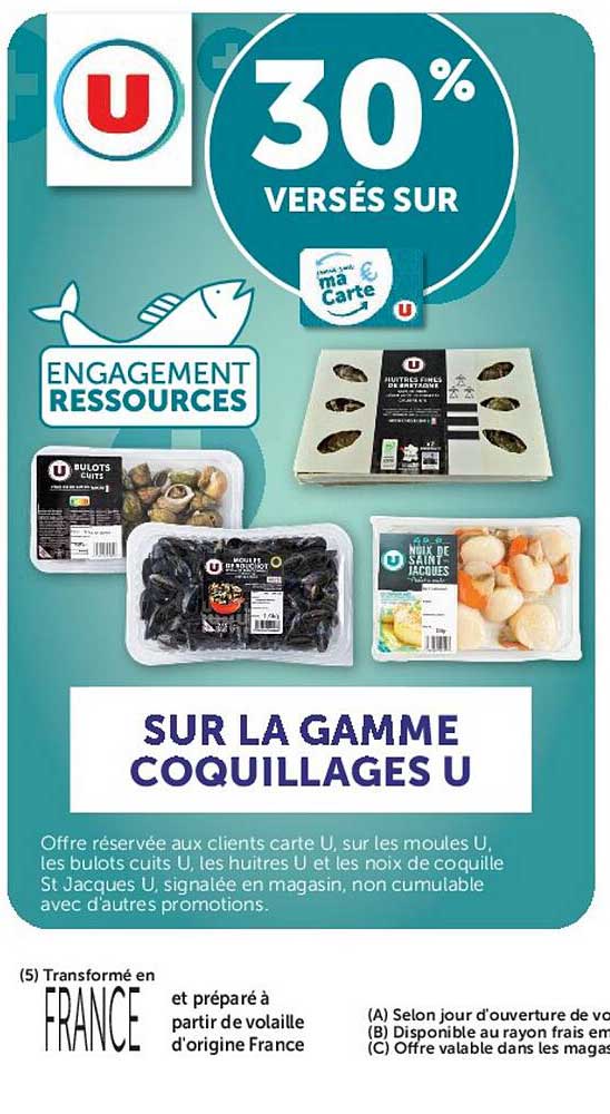30% VERSÉS SUR