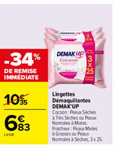 -34% DE REMISE IMMÉDIATE
