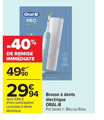 -40% DE REMISE IMMÉDIATE