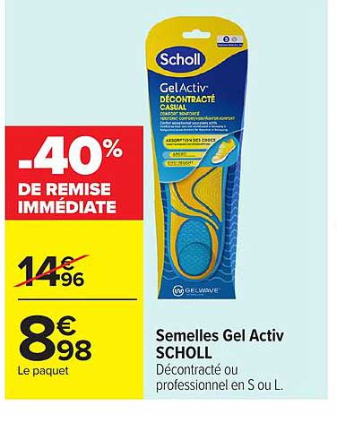 -40% DE REMISE IMMÉDIATE