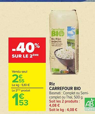 -40% SUR LE 2EME