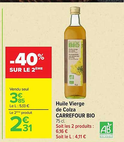 -40% SUR LE 2ÈME