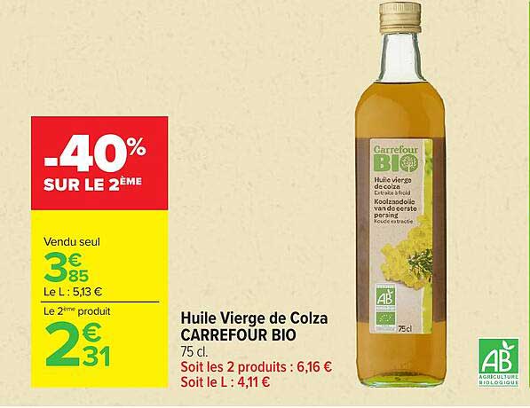 -40% SUR LE 2ÈME