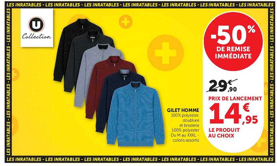 -50% DE REMISE IMMÉDIATE