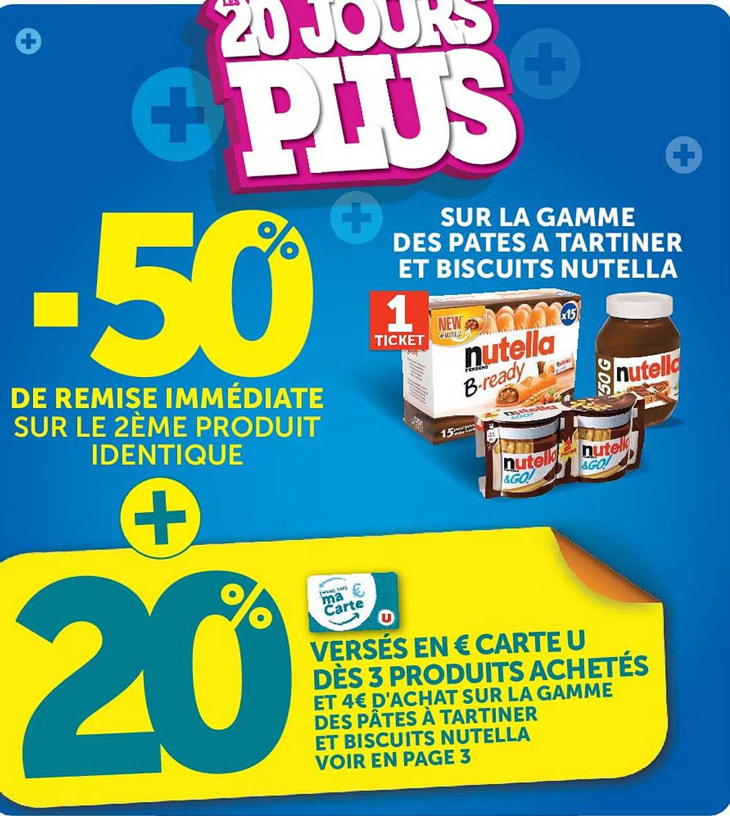 -50% DE REMISE IMMÉDIATE SUR LE 2ÈME PRODUIT IDENTIQUE