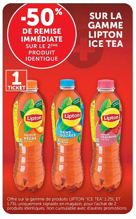 -50% DE REMISE IMMÉDIATE SUR LE 2ÈME PRODUIT IDENTIQUE