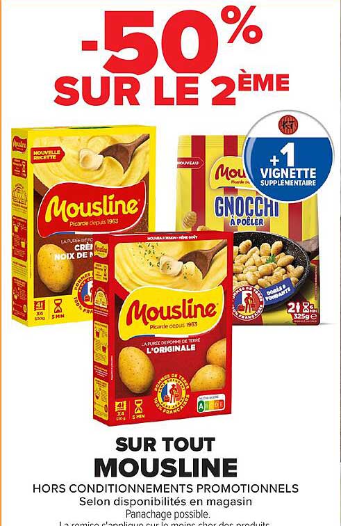 -50% SUR LE 2ÈME
