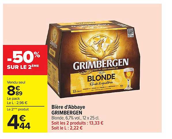 -50% SUR LE 2ÈME