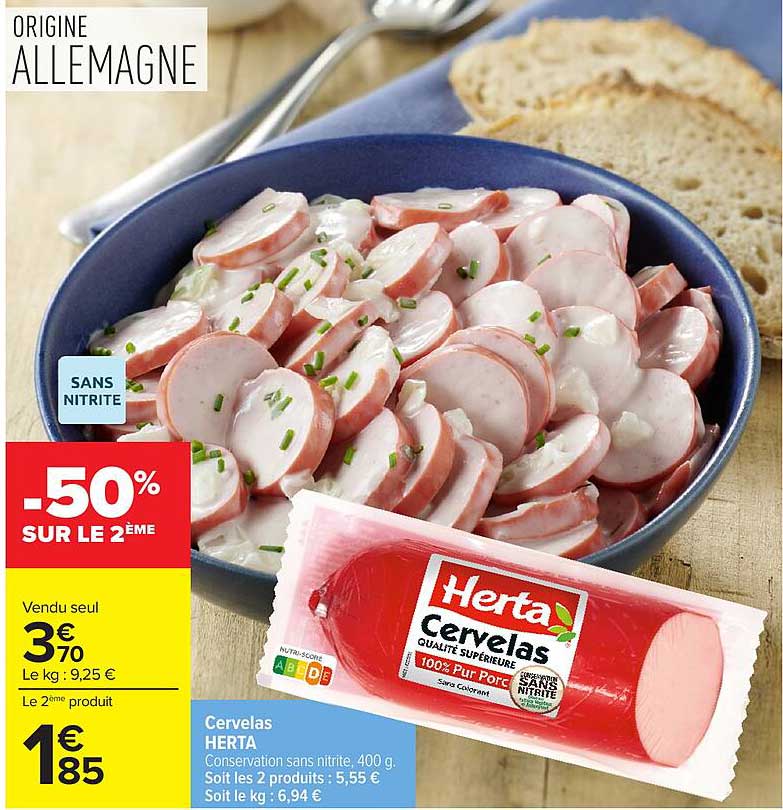 -50% SUR LE 2ÈME