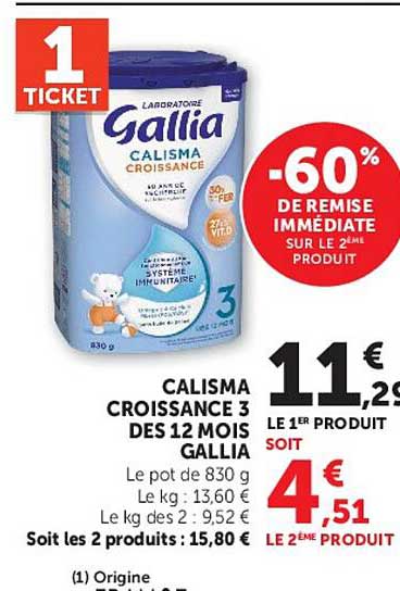 -60% DE REMISE IMMÉDIATE SUR LE 2È PRODUIT