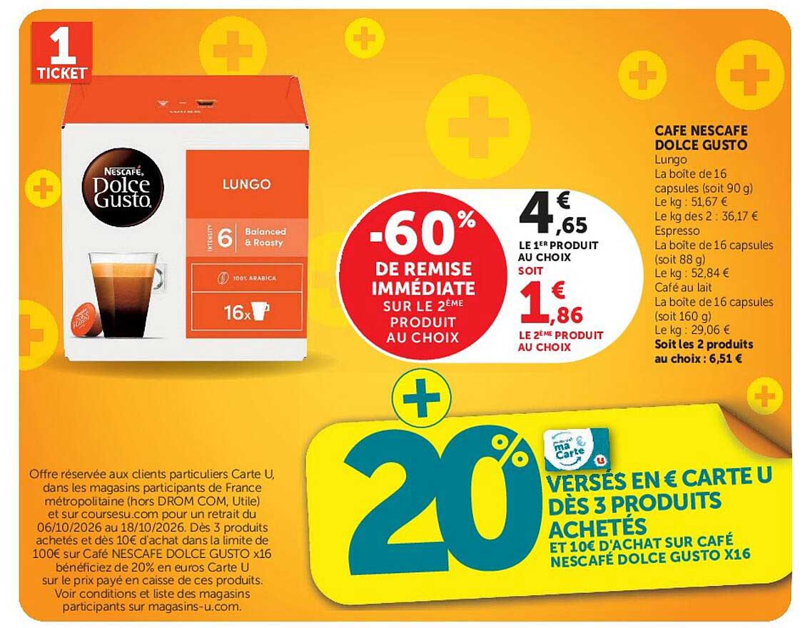 -60% DE REMISE IMMÉDIATE SUR LE 2ÈME PRODUIT AU CHOIX