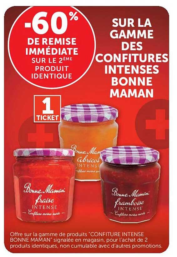 -60% DE REMISE IMMÉDIATE SUR LE 2ÈME PRODUIT IDENTIQUE