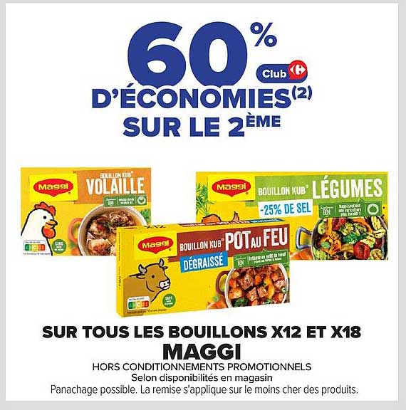 60% D’ÉCONOMIES(2) SUR LE 2ÈME