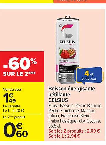 -60% SUR LE 2ÈME