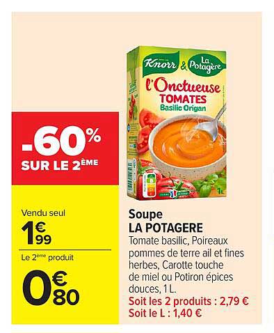 -60% SUR LE 2ÈME