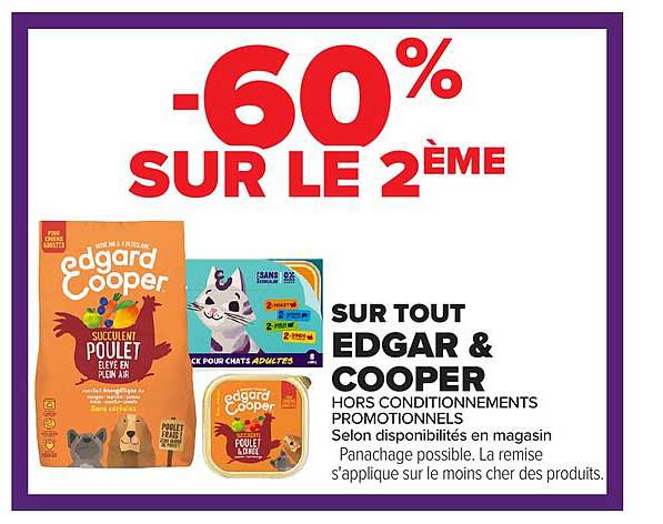 -60% SUR LE 2ÈME