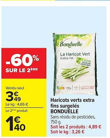 -60% SUR LE 2ÈME