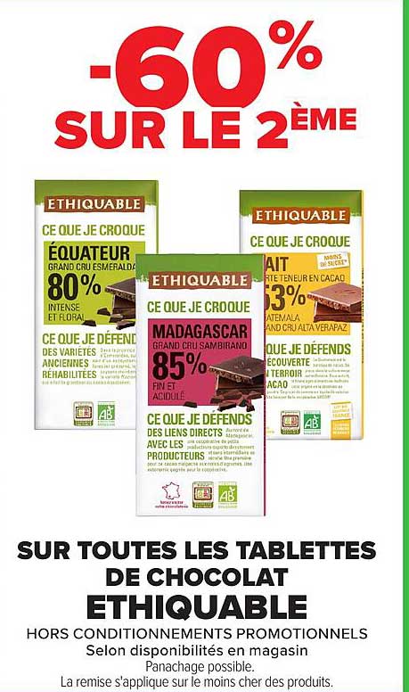 -60% SUR LE 2ÈME