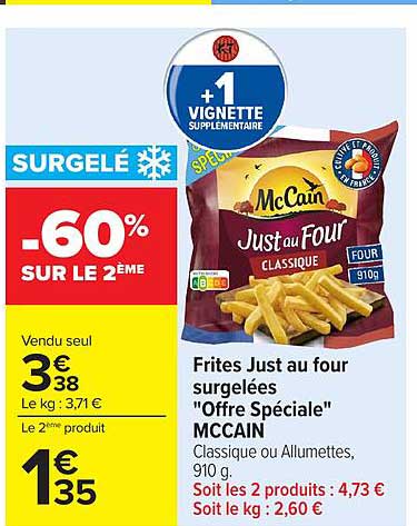 -60% SUR LE 2ÈME