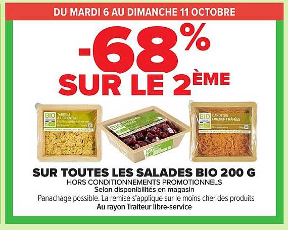-68% SUR LE 2ÈME