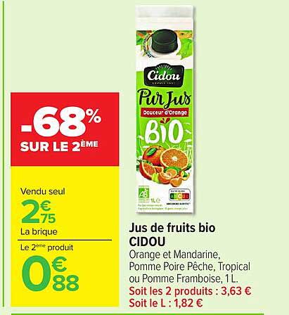 -68% SUR LE 2ÈME