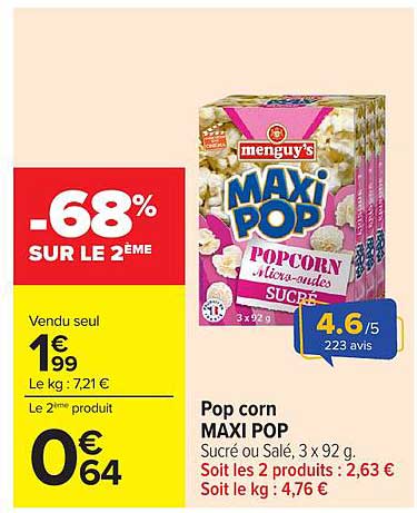 -68% SUR LE 2ÈME