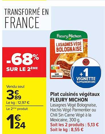 -68% SUR LE 2ème
