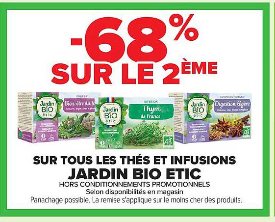 -68% SUR LE 2ÈME