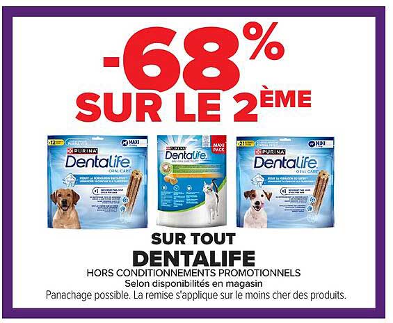 -68% SUR LE 2ÈME SUR TOUT DENTALIFE