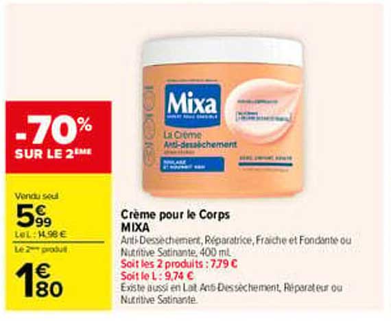 -70% SUR LE 2ÈME