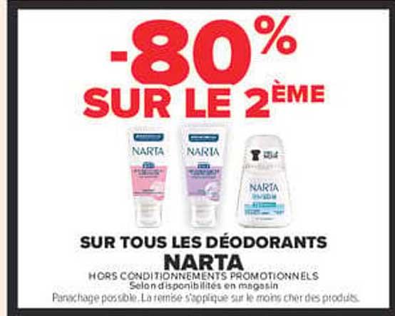 -80% SUR LE 2ÈME