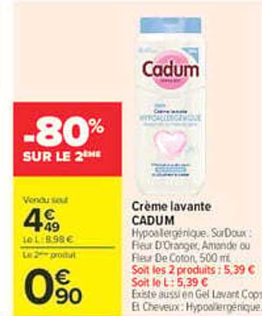 -80% SUR LE 2ème