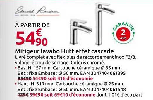 À PARTIR DE 54€90
