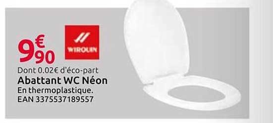Abattant WC Néon