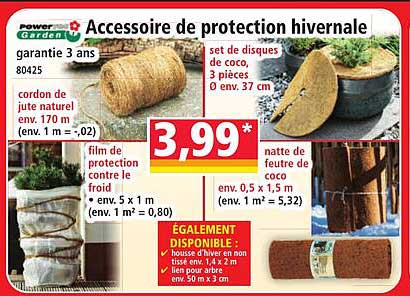 Accessoire de protection hivernale