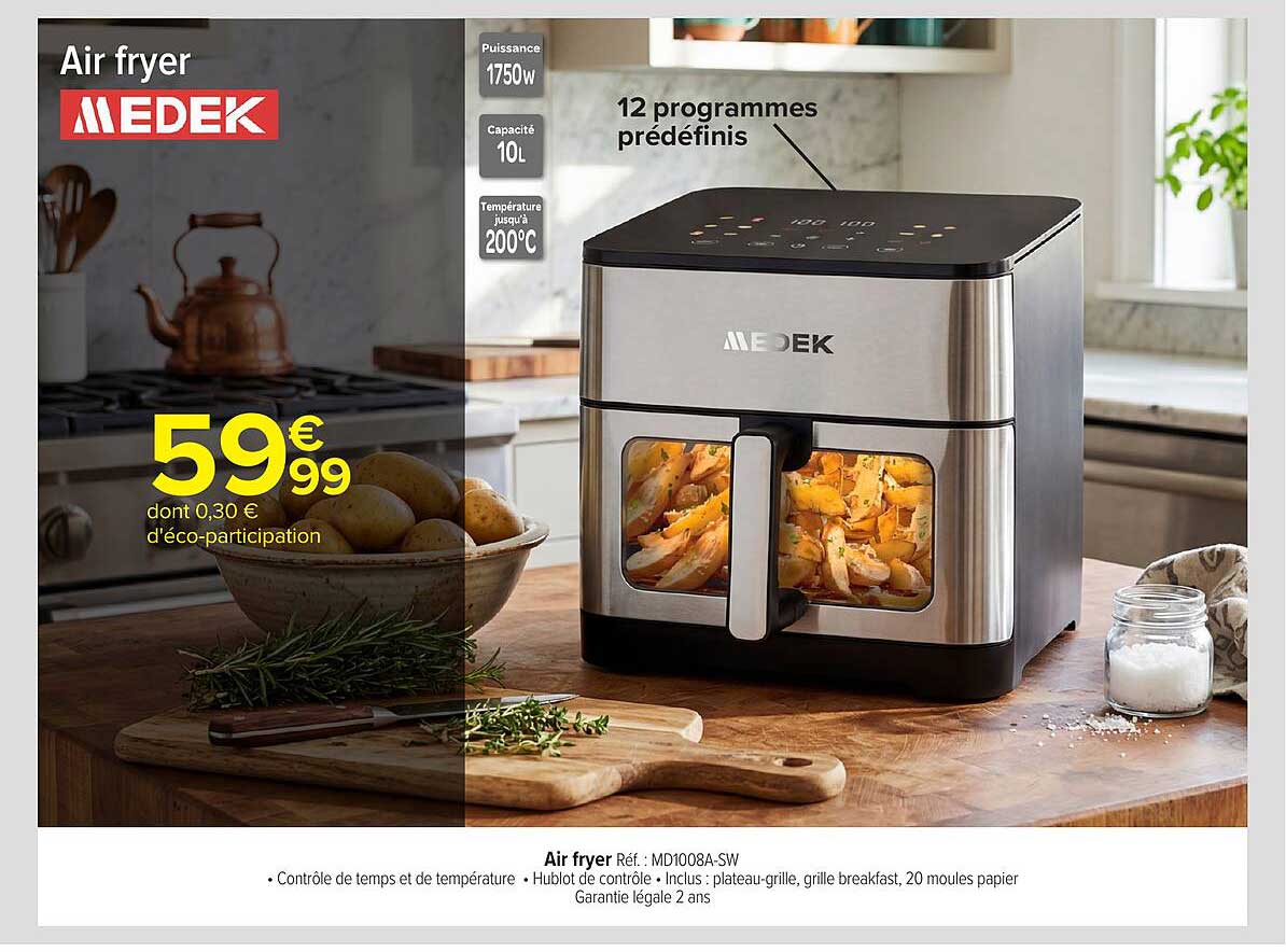 Air fryer MEDEK