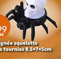 Araignée squelette les fourmis 8.5×7×5cm