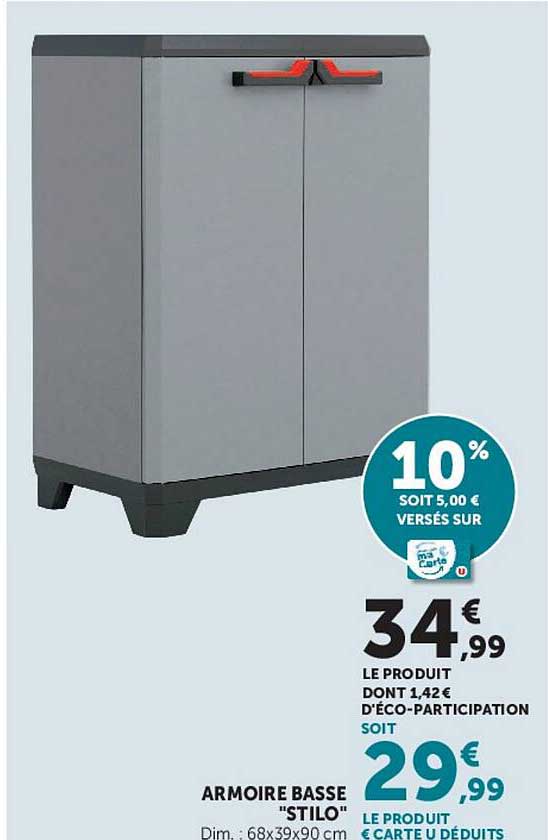 ARMOIRE BASSE "STILO"