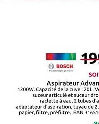 Aspirateur Advan