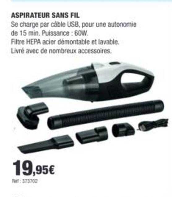 ASPIRATEUR SANS FIL