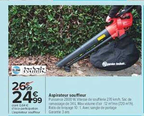 Aspirateur souffleur