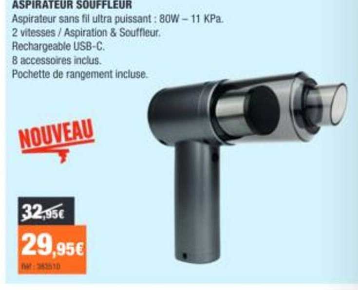 ASPIRATEUR SOUFFLEUR